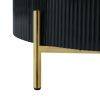Modern 31.5'' Round Coffee Table by Yeah Depot w/ 2 large Drawers