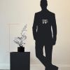 Breaker Wave Sculpture // Chrome, 24" tall