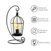 Vintage Metal Hollow Birdcage Hanging Lanterns