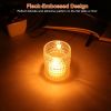 Clear Glass Votive Tealight candle Holder Set ( 24pcs)