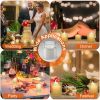 Clear Glass Votive Tealight candle Holder Set ( 24pcs)