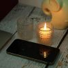 Clear Glass Votive Tealight candle Holder Set ( 24pcs)