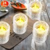 Clear Glass Votive Tealight candle Holder Set ( 24pcs)