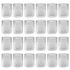 Clear Glass Votive Tealight candle Holder Set ( 24pcs)