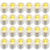 Clear Glass Votive Tealight candle Holder Set ( 24pcs)