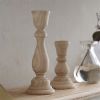 Wooden Candlestick Holders for Pillar Candles