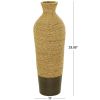 Fosuhouse 33-Inch Tall Woven Floor Vase