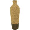 Fosuhouse 33-Inch Tall Woven Floor Vase