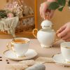 European Luxury Bone China Coffee Set