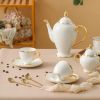 European Luxury Bone China Coffee Set