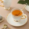 European Luxury Bone China Coffee Set