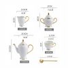 European Luxury Bone China Coffee Set