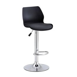 Celestial Heights Adjustable - Set of Two Barstools // Black