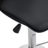 Celestial Heights Adjustable - Set of Two Barstools // Black