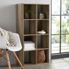 Mainstays 8-Cube Storage Organizer, Rustic Brown