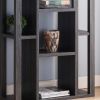 Distressed Grey Bookshelf by Yeah Depot