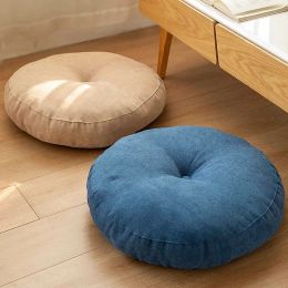 Solid Color Yoga Seat Pillow for Meditation - Blue