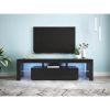 Modern Black High Gloss LED 50-70 Inch TV Stand
