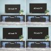 Modern Black High Gloss LED 50-70 Inch TV Stand