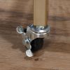 Mid-Century Metal & Glass Bar Cart, Gold Finish