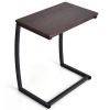 Steel Frame C-shaped Sofa End Table by Johns Homes