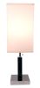 Brown Square Wooden Table Lamp - 26"H (1PC)