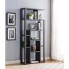 Distressed Grey Bookshelf by Yeah Depot