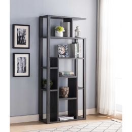 Distressed Grey Bookshelf by Yeah Depot