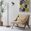 Beacon Arched Metal Floor Lamp with Chimney Shade