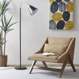 Beacon Arched Metal Floor Lamp with Chimney Shade