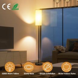 Modern 74.8in Tall Floor Lamp with Shade