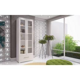 Manhattan Comfort Serra Cabinet in White
