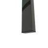 2-layer Tempered Glass Rectangular Console Table