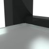 2-layer Tempered Glass Rectangular Console Table