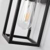 Vintage Glass Wall Sconce Lamp w/  Metal Cage Light Fixture