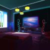 Five Rings RGB Minimalist Circular Floor Lamp