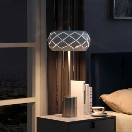 28-Inch Legeme Mid Century Danish 2-Light Steel Pull Chain Table Lamps