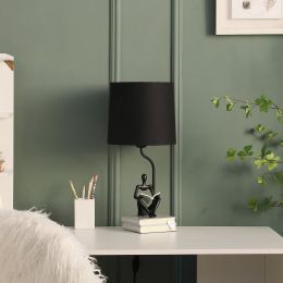 Modern Reader 20.5" Gray Stack of Books Polyresin Table Lamp
