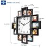 Timeless Memories 12-Picture Photo Frame Wall Clock