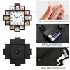 Timeless Memories 12-Picture Photo Frame Wall Clock