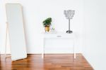 27.5" Contemporary Crystal Shade Table Lamp