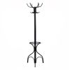 Vintage Black Metal Coat Rack Tree Stand by Hooya