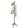 Adjustable Wooden Tree Coat Rack w/  8 Hooks by  Johns Homes (Grey)