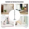 Adjustable Wooden Tree Coat Rack w/  8 Hooks by  Johns Homes (Grey)