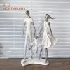 Nordic Creative Abstract Resin Family Figurines