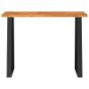 Solid Wood Acacia Console Table by VidaXL-Natural Brown