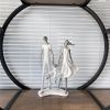 Nordic Creative Abstract Resin Family Figurines