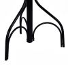 Vintage Black Metal Coat Rack Tree Stand by Hooya