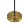 Hunts Gold/Black Metal Floor Lamp