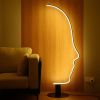 Modern RGBW Profile Face Floor Lamp w/  Remote Control